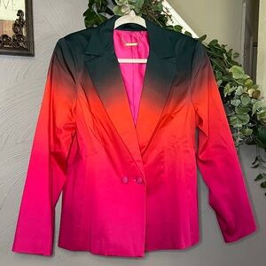 NWT. Trina Turk Size 12 RYKA Jacket Blazer. $598